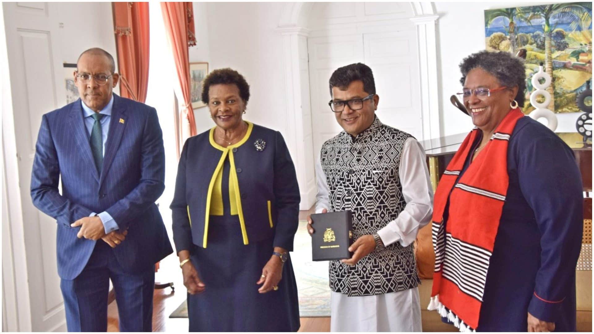PM Modi Grateful to the Government and the people of Barbados for Honorary Order of Freedom of Barbados
