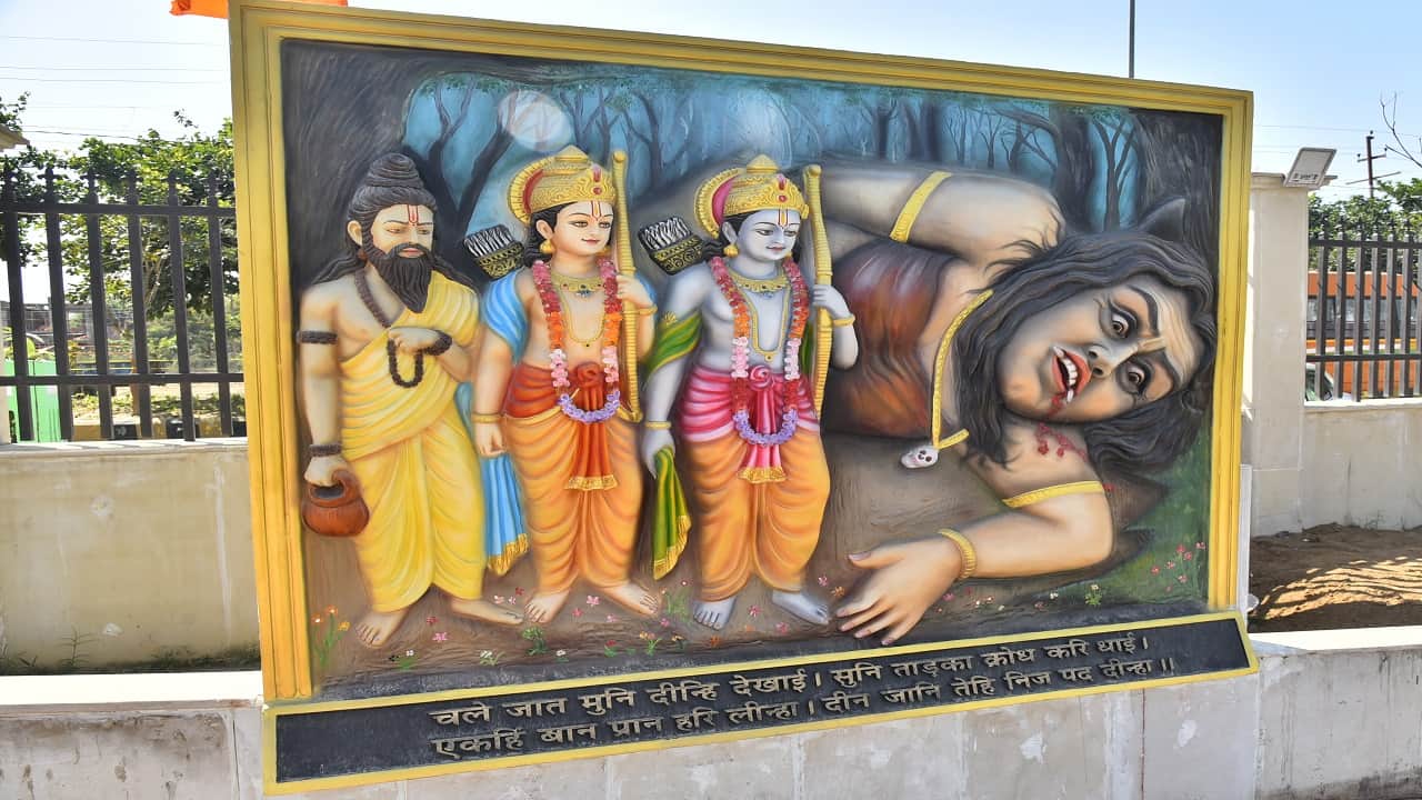 51-foot-tall statue of Lord Rama will soon be installed in Ramayana Vatika Bareilly