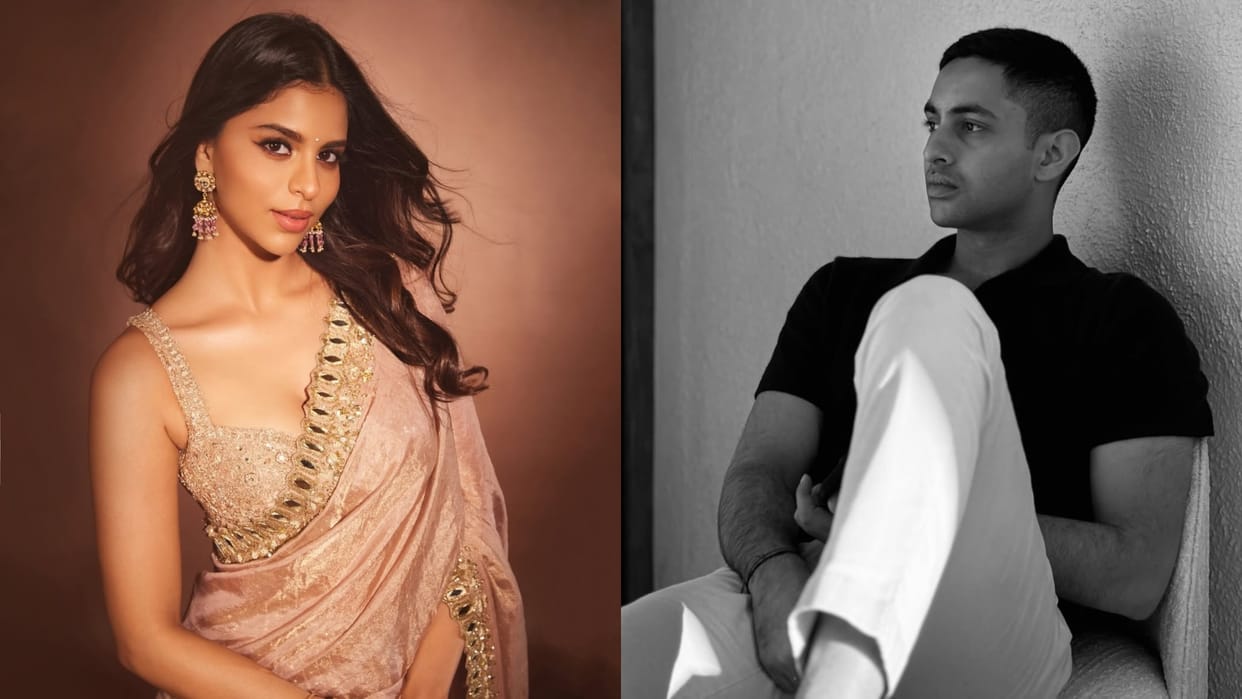Suhana khan and agastya nanda spots together video viral