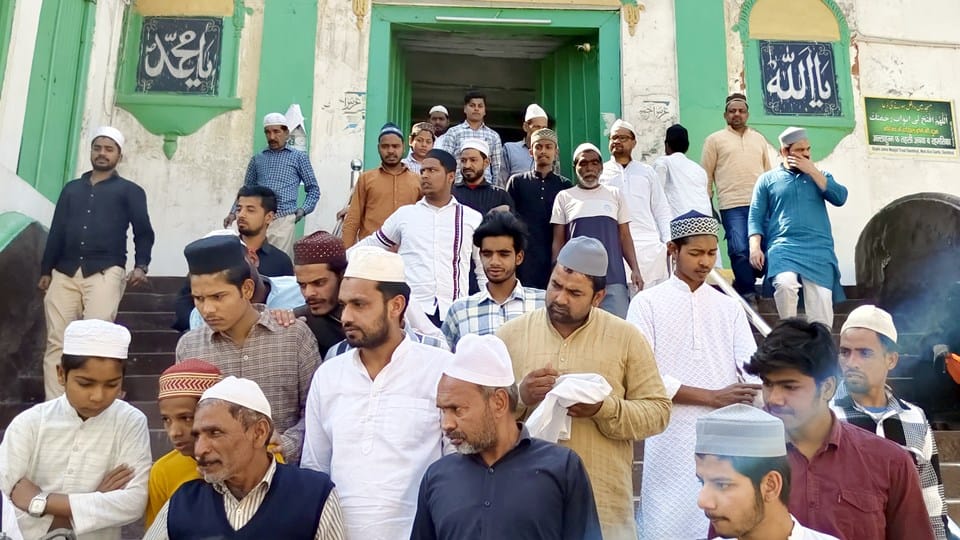 Sambhal Update: Tight security around Jama Masjid, drone surveillance, see pictures during prayers