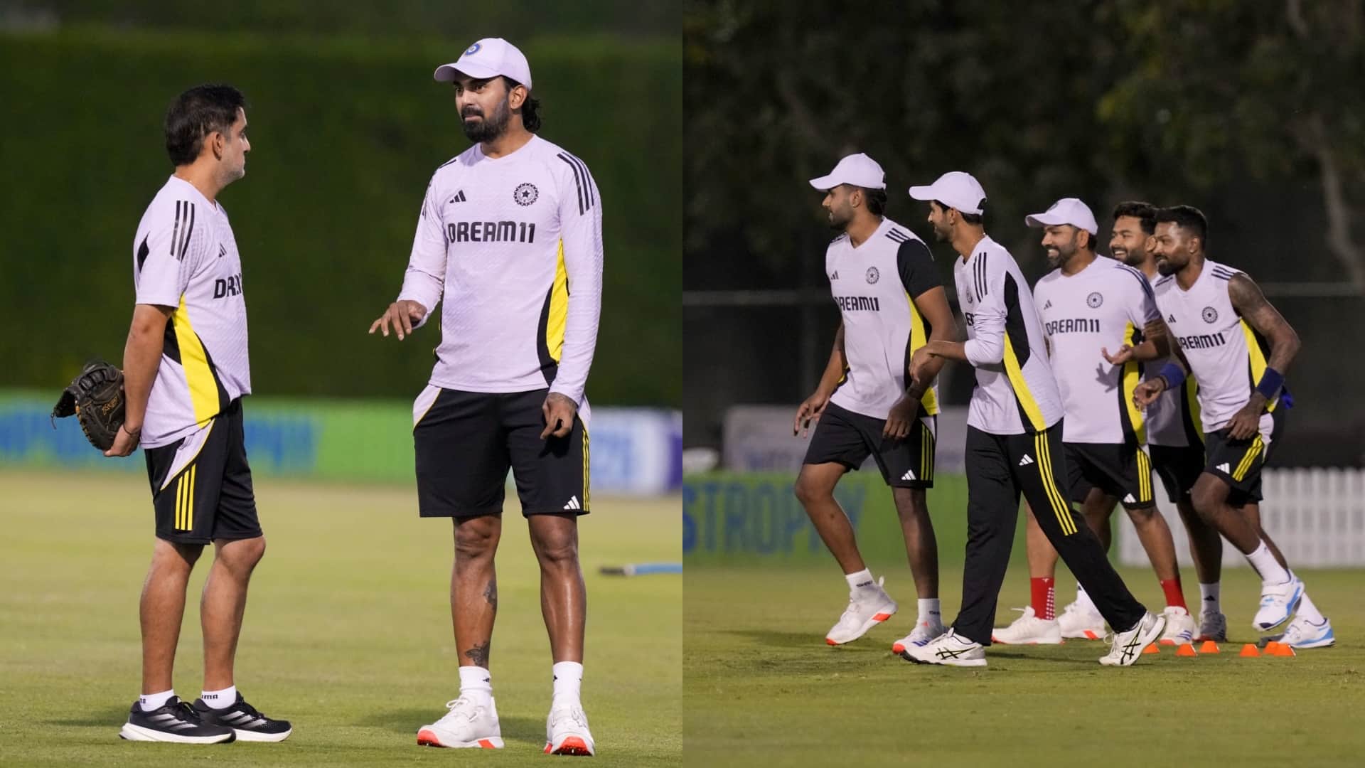 ind vs nz champions trophy 2025 indian players practice against spinners sitanshu kotak speaks on final know