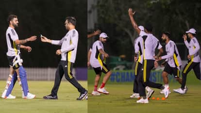 IND vs NZ Champions Trophy 2025 Virat Kohli suffers injury during practice session ahead final know details