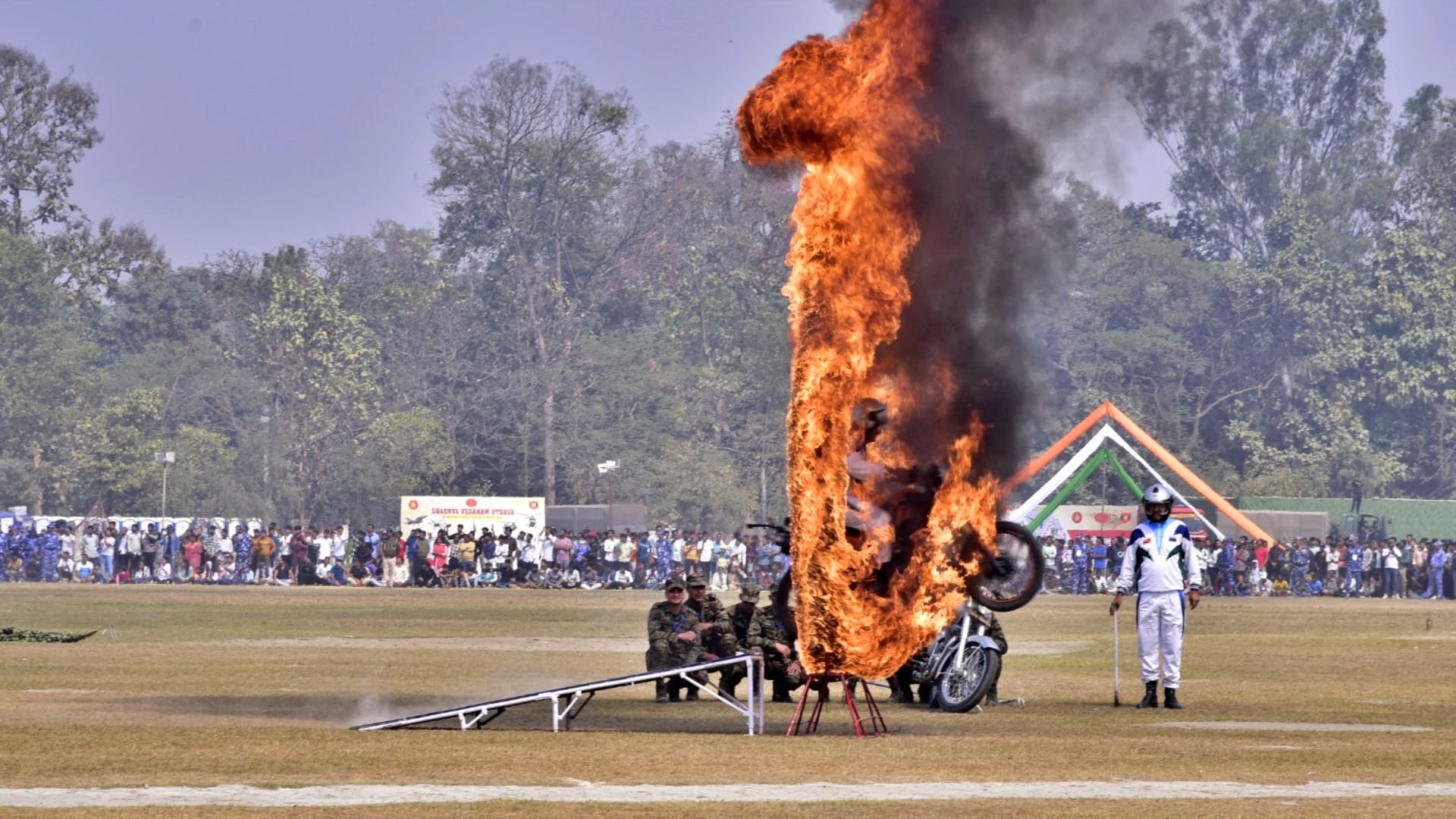 Bihar: Indian Army's unique valor shown in Shaurya Vednam program, brave daughters performed brilliantly