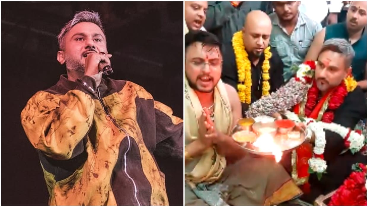 Honey Singh visits mahakal temple ujjain netizens upset on singer getting vip treatment