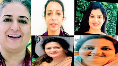 सतवंत अटवाल, अंजु शर्मा, ओशिन शर्मा, प्रो. ममला, डाॅ. सीमा