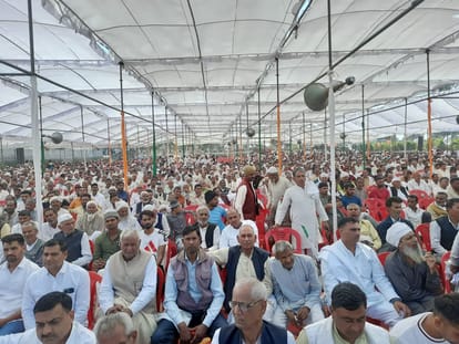 Muzaffarnagar: After 21 years, statue of Bharat Ratna unwrapped, Jayant Chaudhary reached