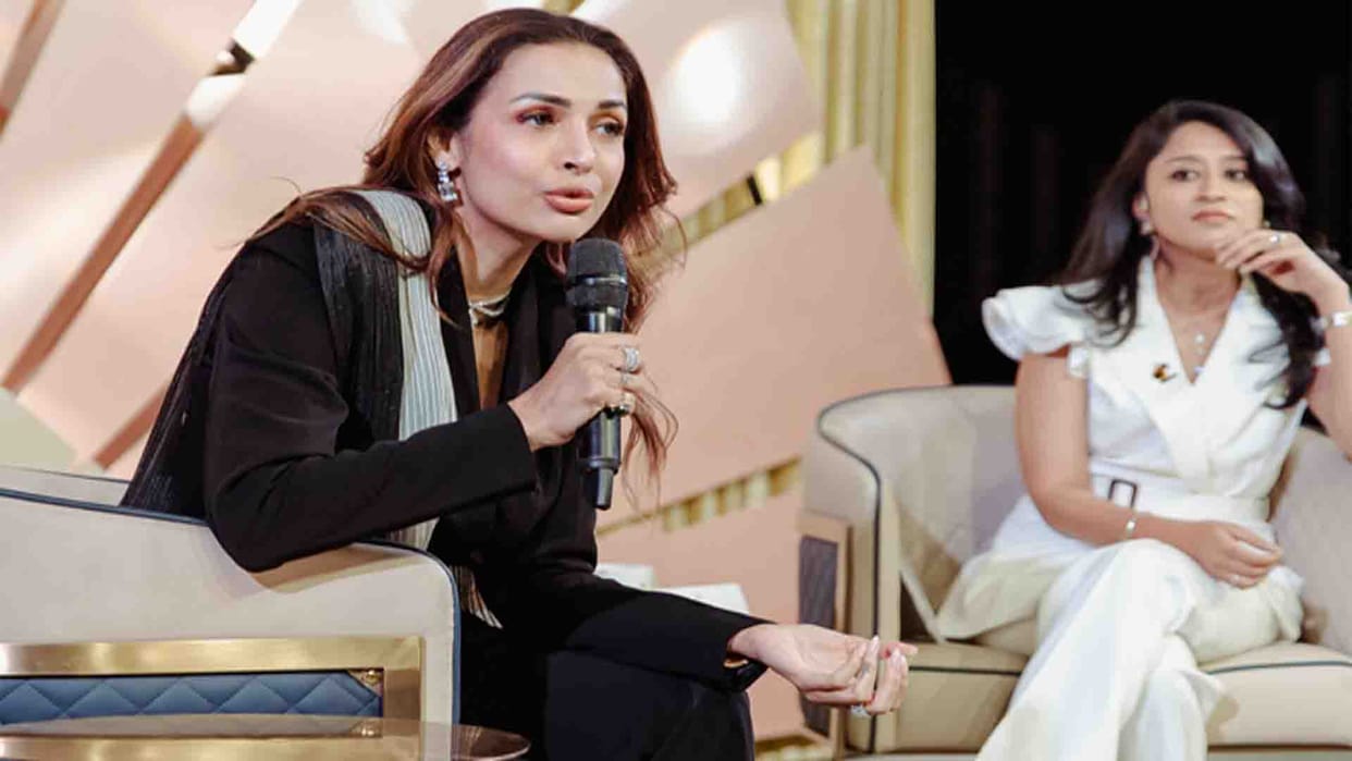 Actress Malaika attended JCI's program, inspired women to stand on their own feet