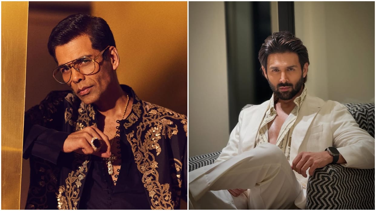 Karan Johar Said He Is The Real King Of Indian Cinema, Kartik Make Joke Of Him