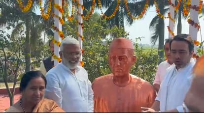 Muzaffarnagar: After 21 years, statue of Bharat Ratna unwrapped, Jayant Chaudhary reached