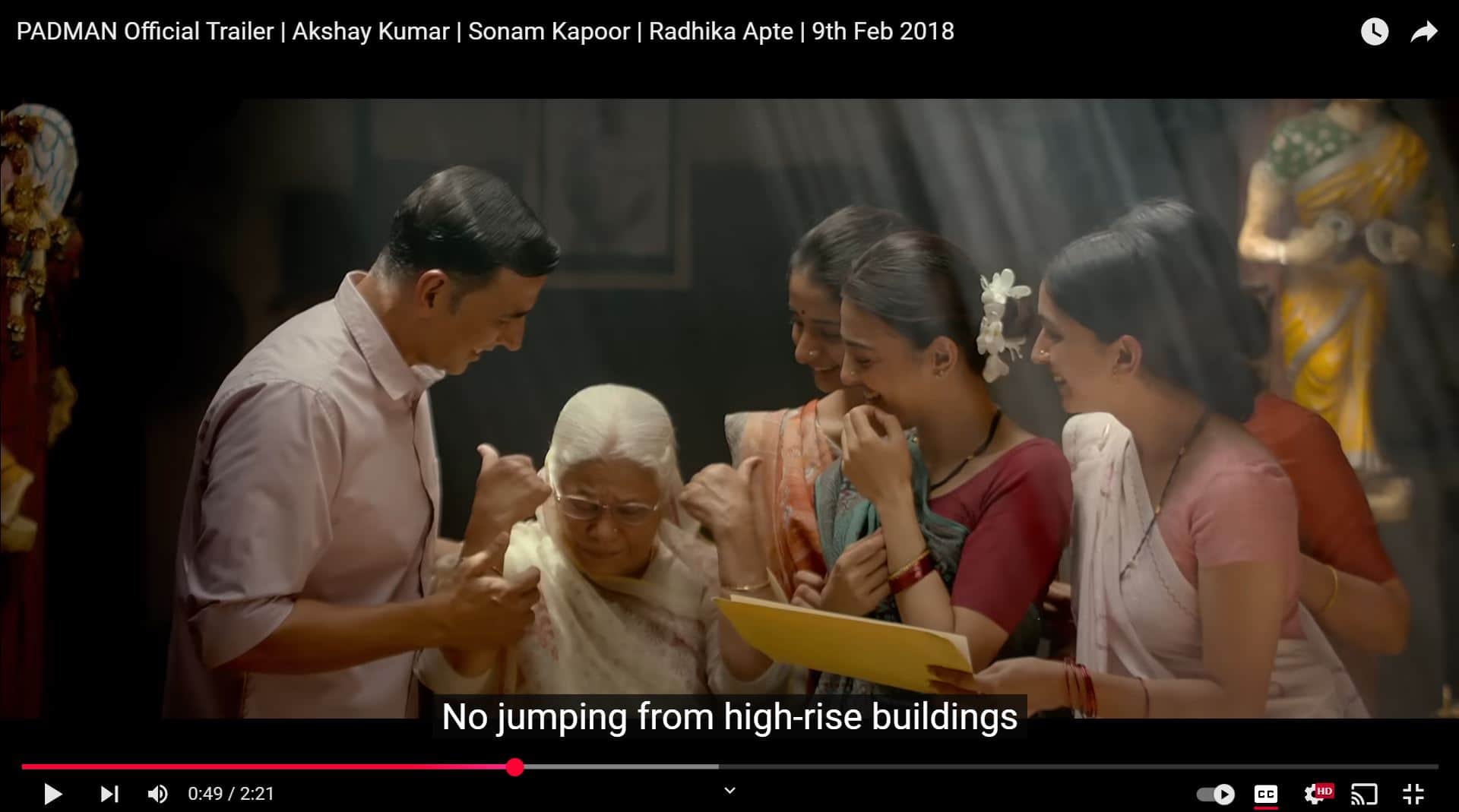Bollywood films in which men gives respect to womens are pushpa 2 bahubali 2 lajja bahubali padman