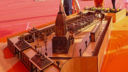 bade Hanuman Mandir Corridor sanctum sanctorum, peak and pavilion of the temple will be built in Phase-2 of th