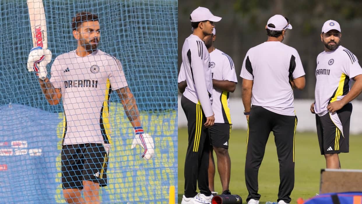 IND vs NZ Champions Trophy 2025 Virat Kohli suffers injury during practice session ahead final know details