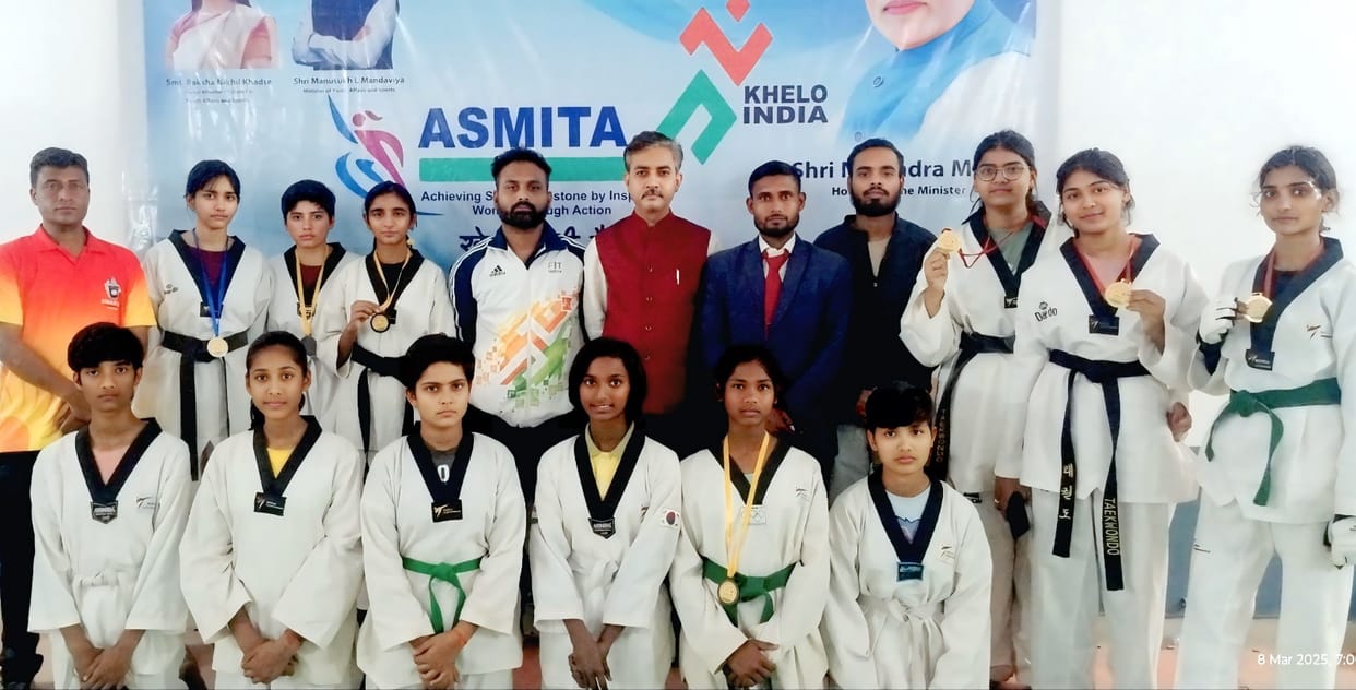 Seven daughters of Sheikhpura won medals in 'Asmita Khelo India'