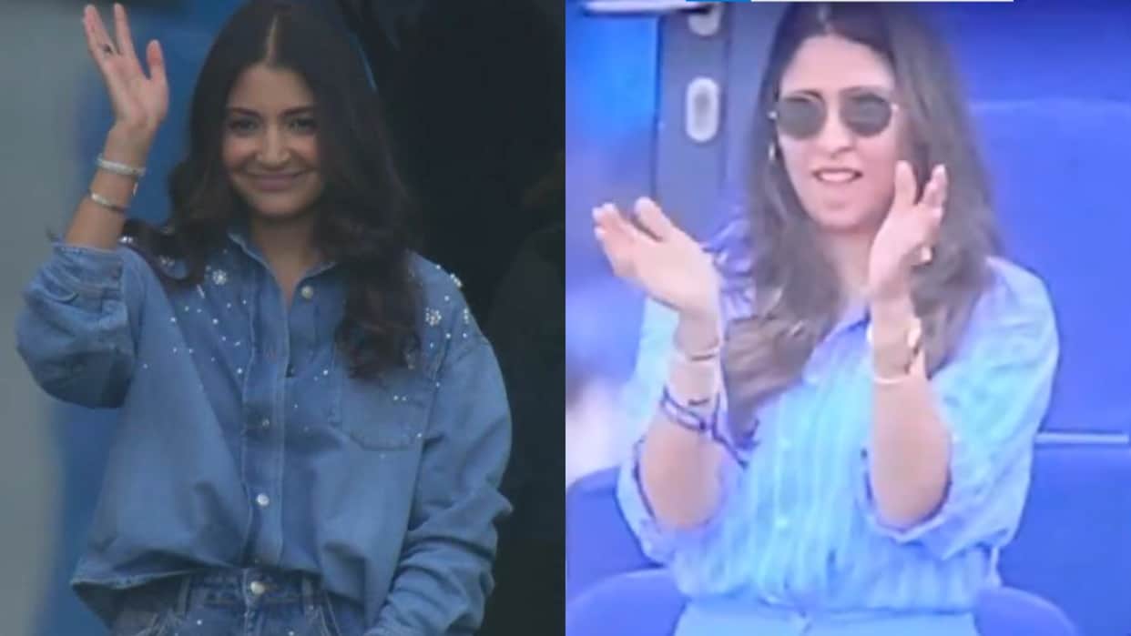 ind vs nz champions trophy 2025 bollywood actress anushka sharma ritika sajdeh reached dubai for final see