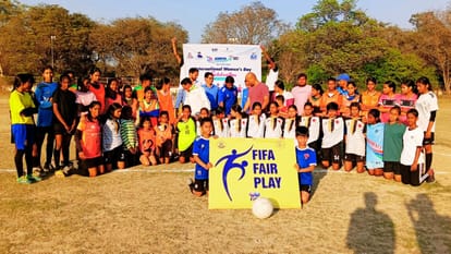 Sport News Football 26 home makers scored goals after 17 years with juniors in varanasi