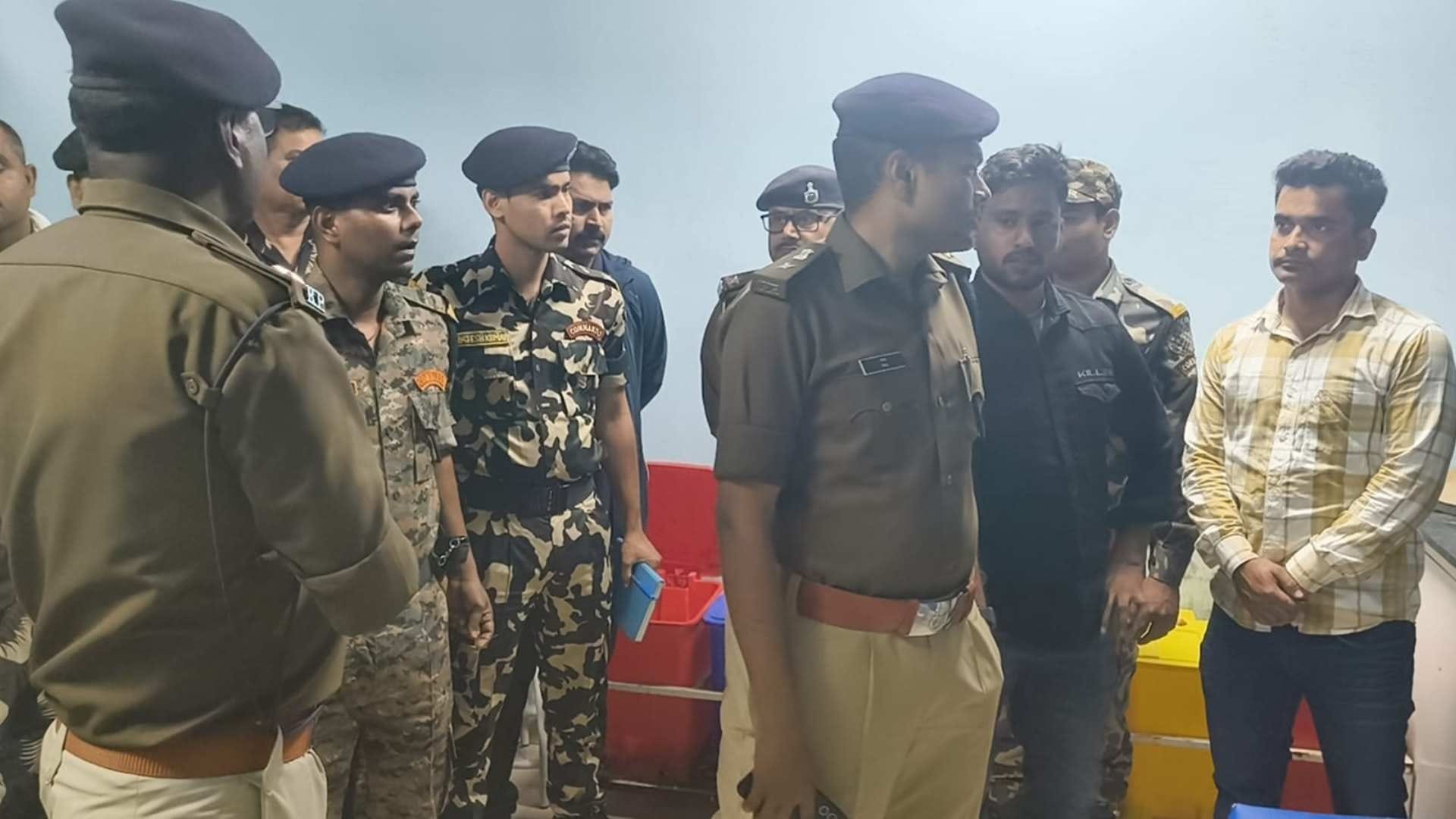 Bihar News : Encounter in Bhojpur bihar police two criminals arrested