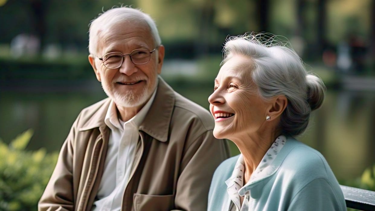 Age: Old age does not come with a message, it is natural