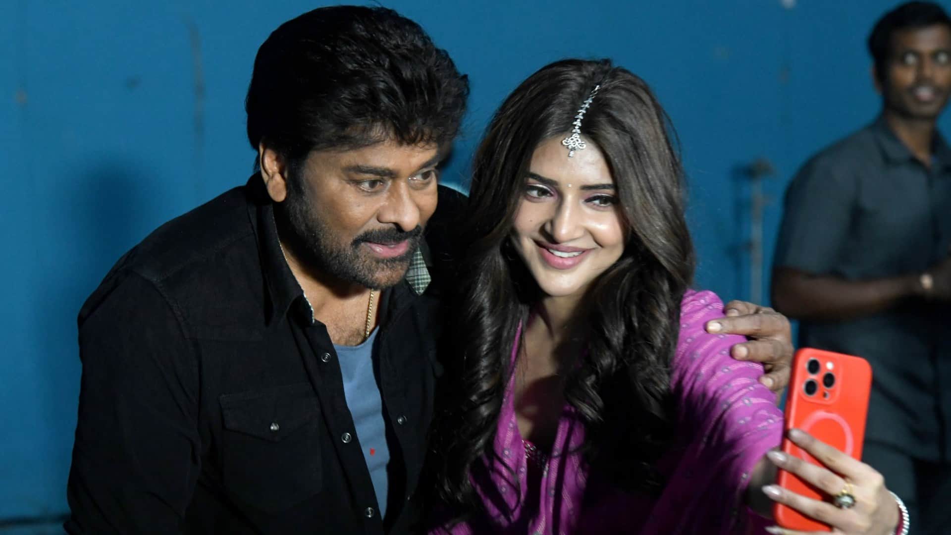 Vishwambhara actor Chiranjeevi Heartfelt Gesture A Special Gift for Sreeleela on International Women’s Day