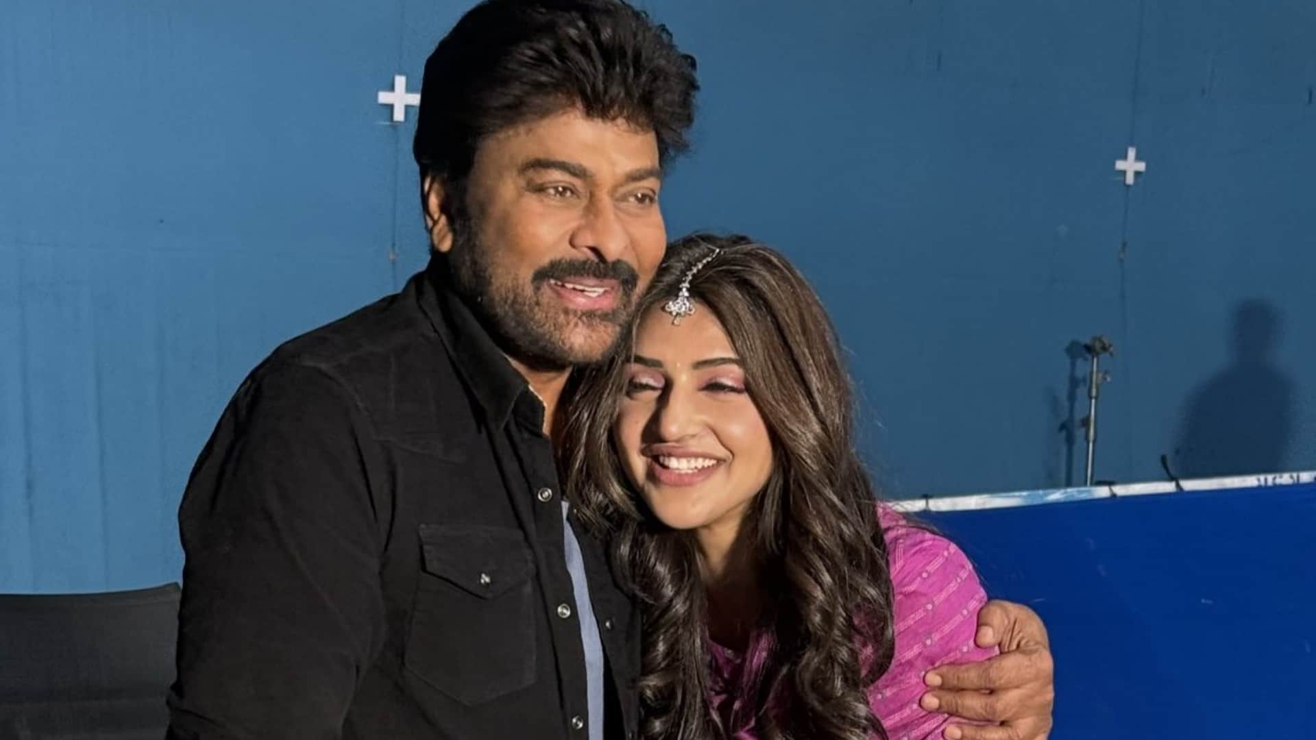 Vishwambhara actor Chiranjeevi Heartfelt Gesture A Special Gift for Sreeleela on International Women’s Day
