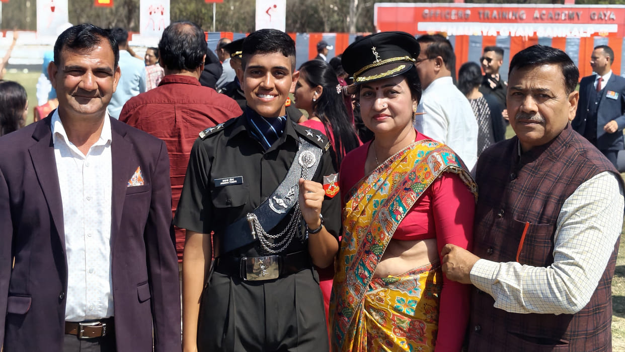 After getting initial education from Gorakhpur, Ananya became lieutenant of Meerut