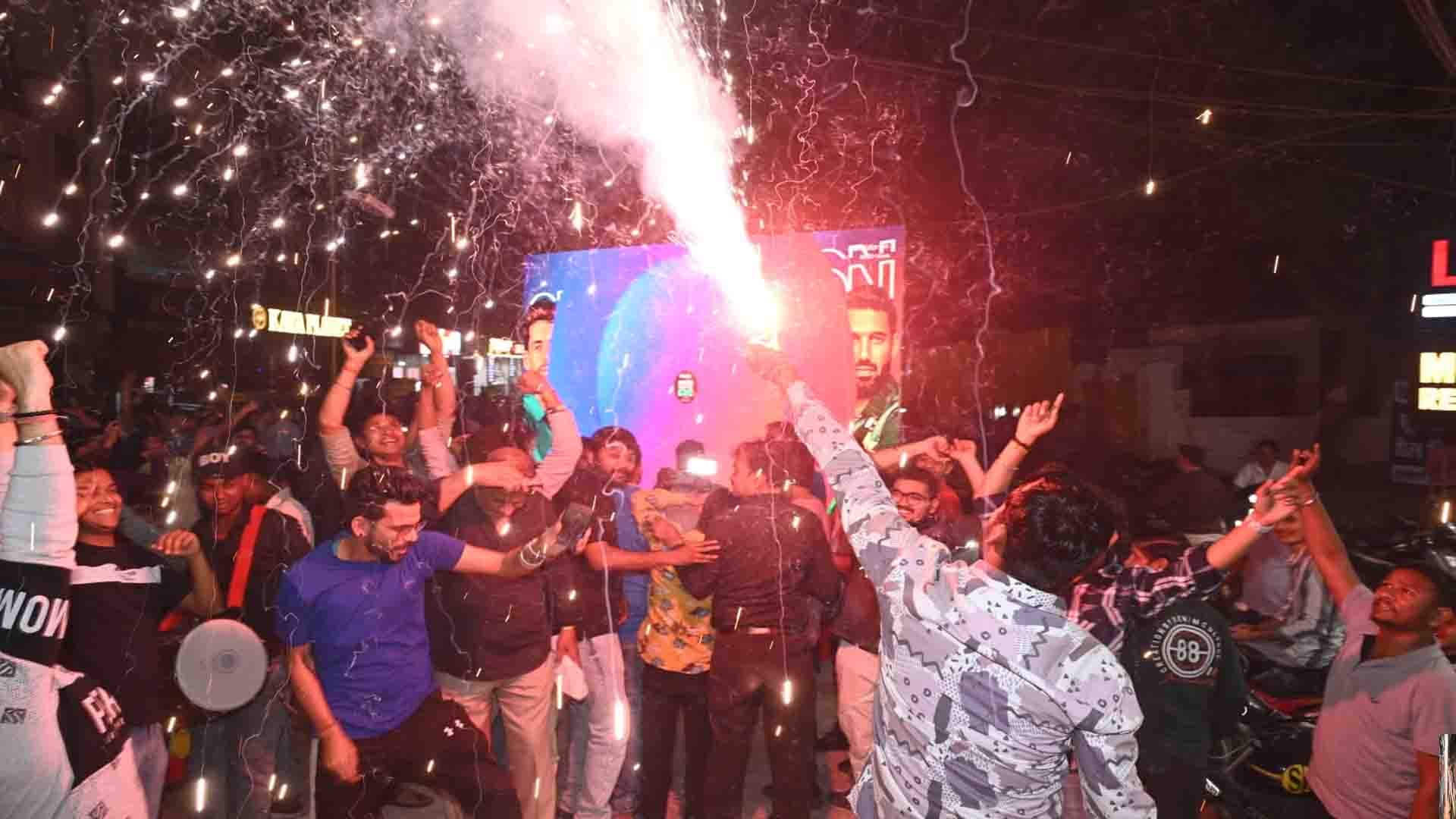 Ind vs NZ: People came out on the streets after India's victory in the Champions Trophy