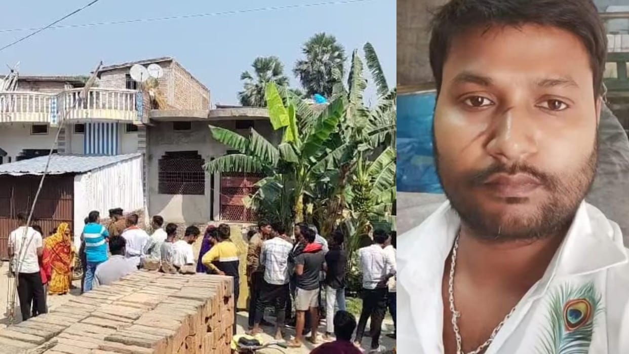 The body of a young man was found hanging from a noose in his uncle's new house in Vaishali