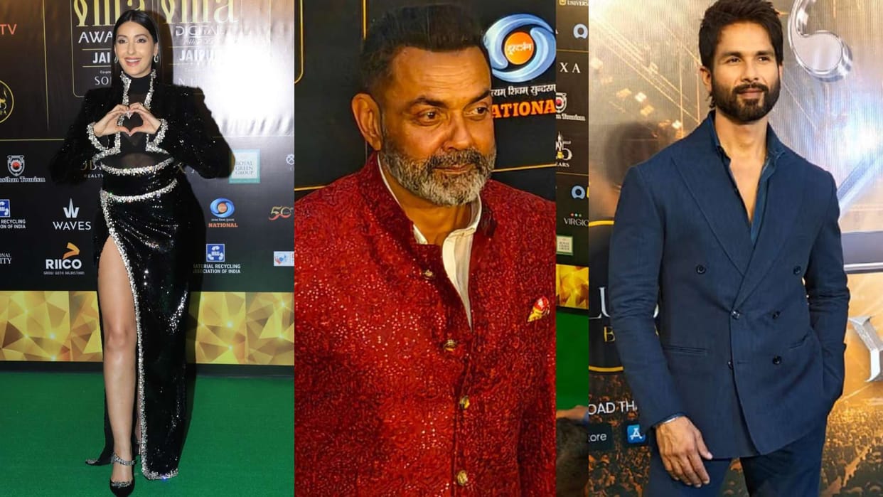Nora Fatehi Bobby Deol Shahid Kapoor and Karan Johar shares their experience on iifa 2025