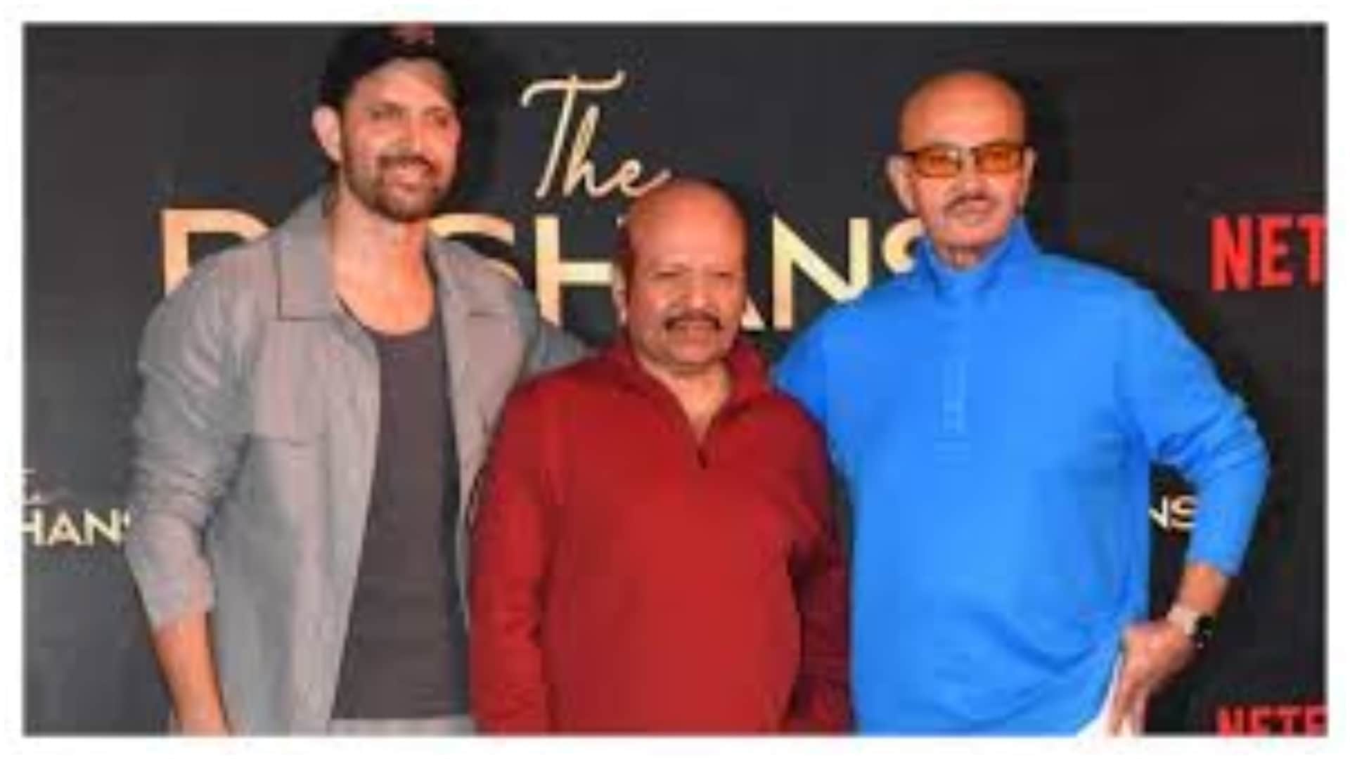 Roshan family special ad to thanks nadiadwala for poster images of taj mahal and Chitralekha in documentary