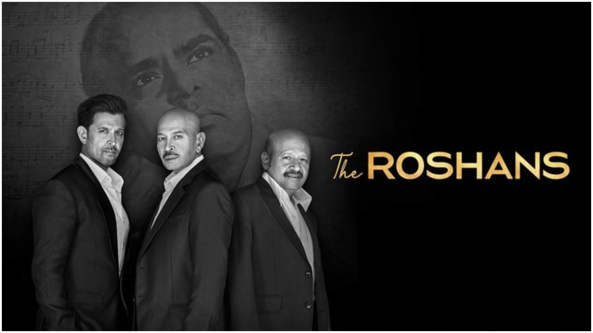 Roshan family special ad to thanks nadiadwala for poster images of taj mahal and Chitralekha in documentary