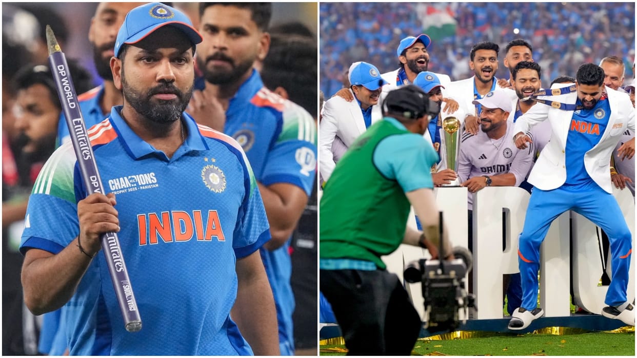 Champions Trophy: 'I am happy that the players did not pay attention to the speculations', said Rohit Sharma