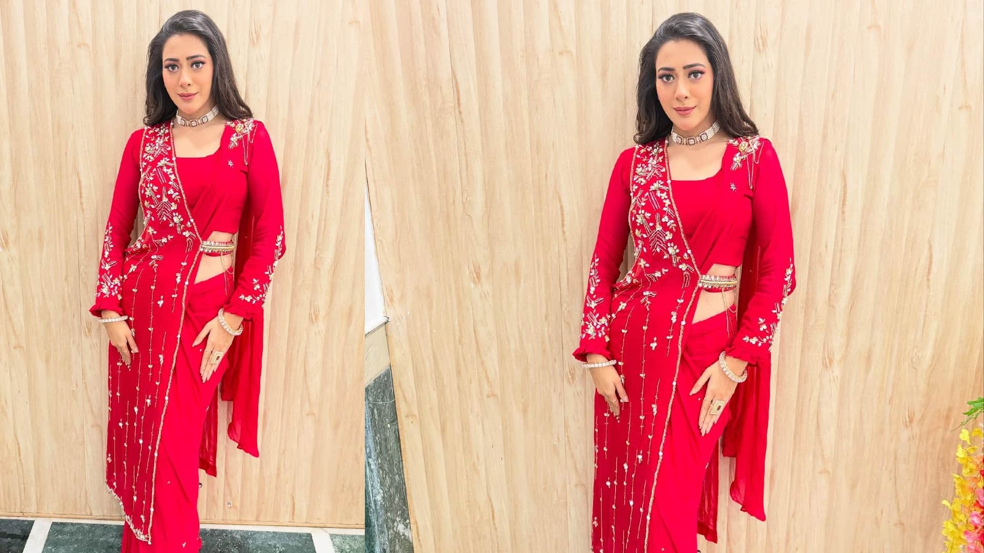 Eid 2025 hiba nawab ethnic outfit for eid festival