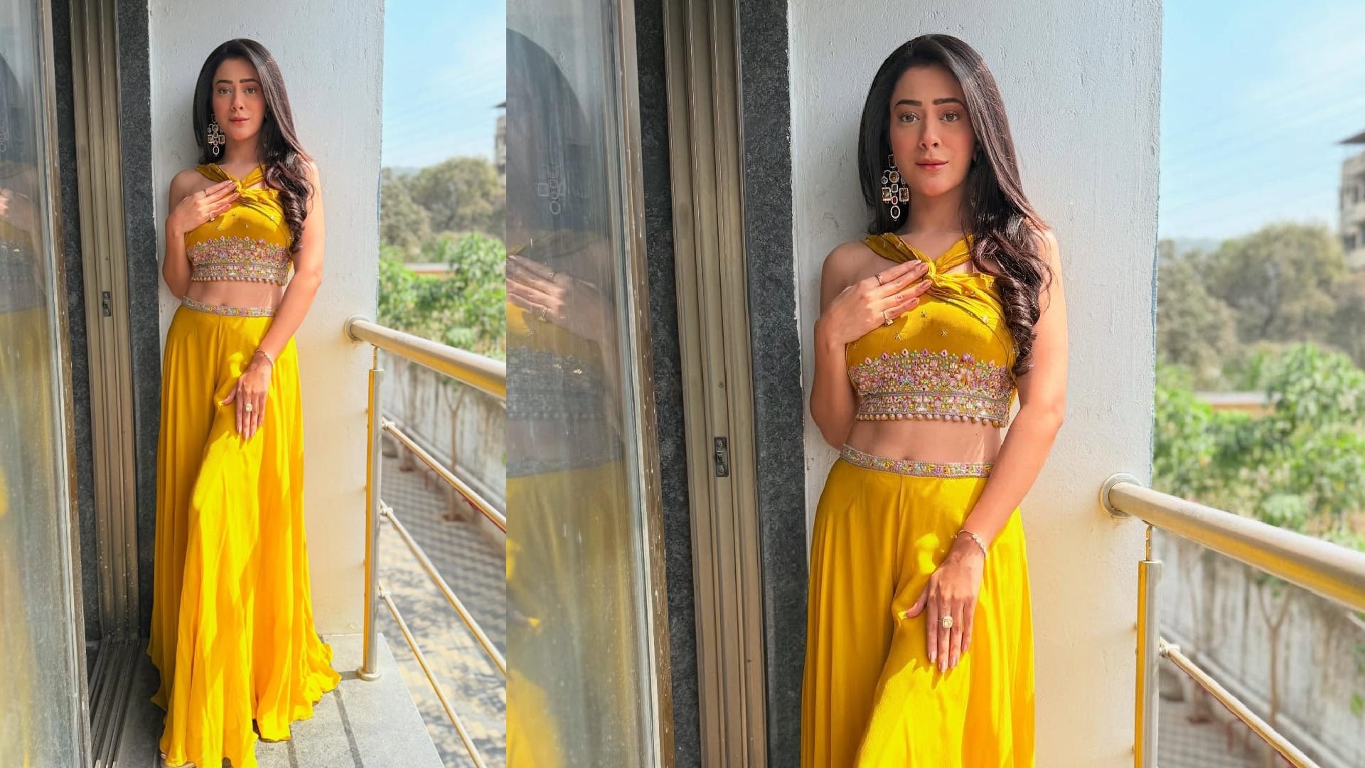 Eid 2025 hiba nawab ethnic outfit for eid festival
