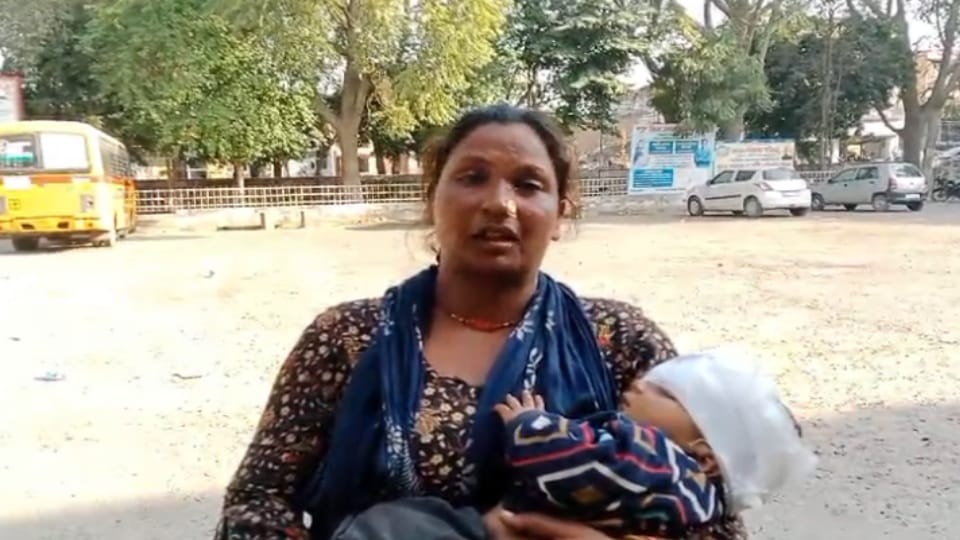 Girl child and woman dies after car hit bike in Sirsa
