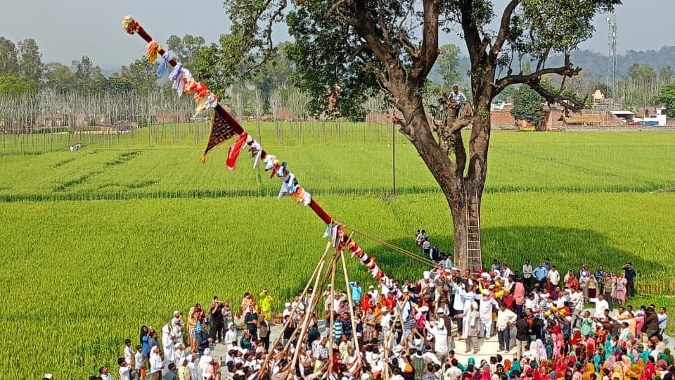 Jhande Ji Mela 2025 Before Dehradun hoisting of Shri Jhande Ji took place in Araiyanwala