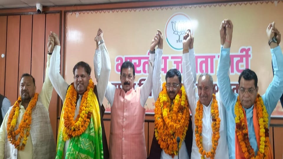 BJP again made Kamal Jindal the district president Udham Singh Nagar