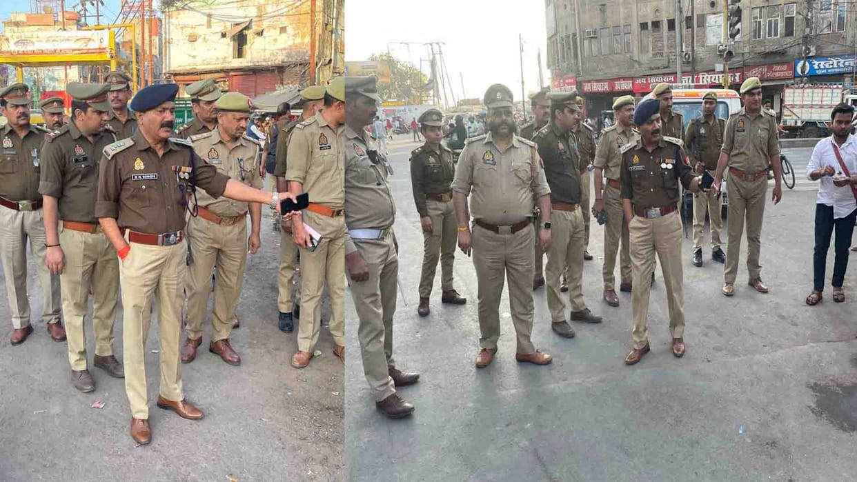 Kanpur: Police will crack down on hooligans on Holi, special monitoring on highly sensitive Holika Dahan