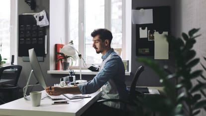 office working