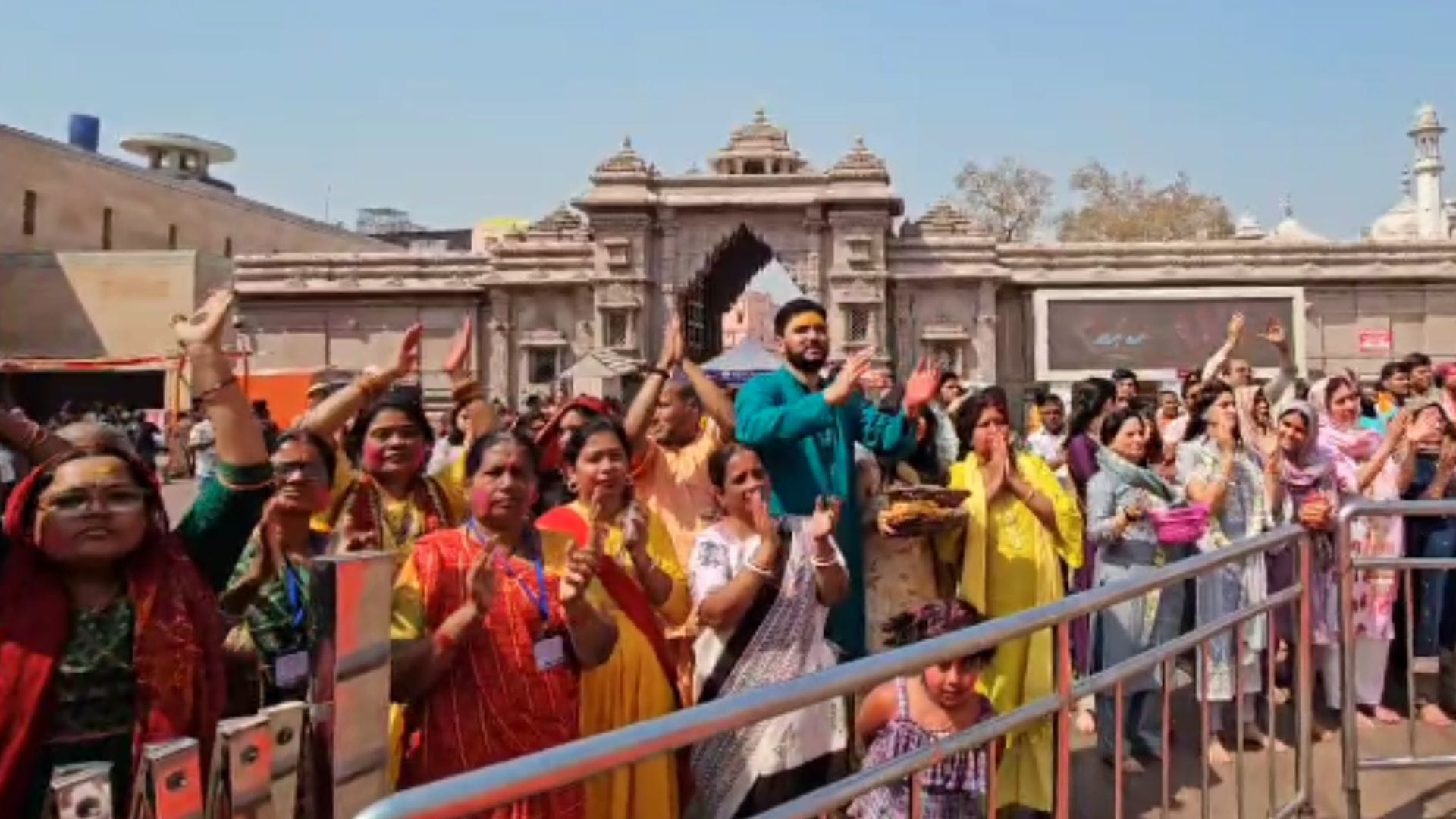 Rangbhari Ekadashi 2025 Celebration in Kashi Vishwanath Dham