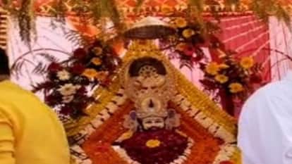 Bharatpur News: Shyam Baba went on a city tour during the five-day Fagotsav, the atmosphere became devotional