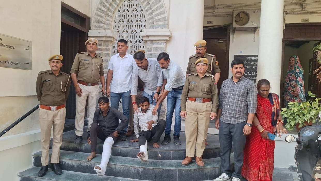 Udaipur Inter-district burglary gang that targeted elderly women and looted them exposed two accused arrested