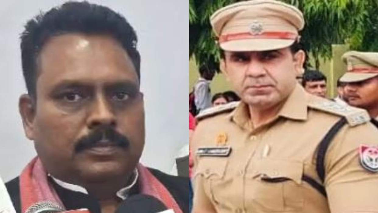 Samajwadi Party Leader Rajpal Kashyap got angry on the statement of CO Anuj Chaudhary