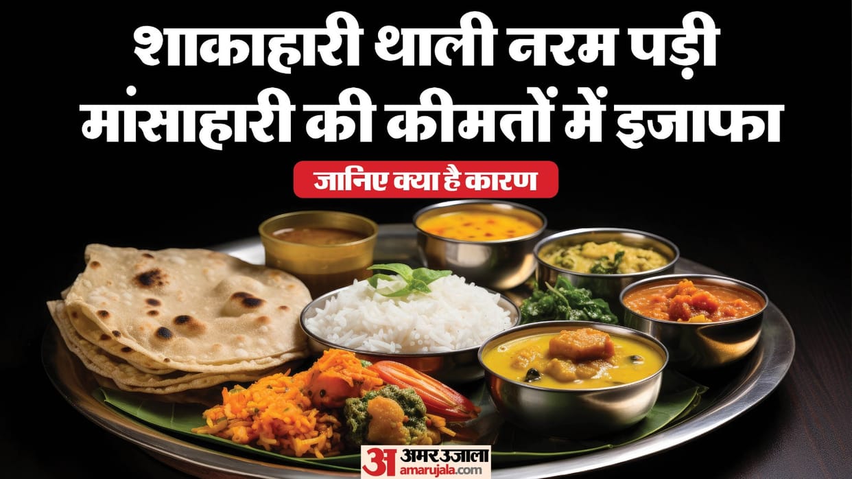 Price of Vegetarian Thali drops while Non-Veg Thali surges in February: Crisil Report