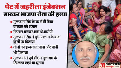 भाजपा नेता की हत्या