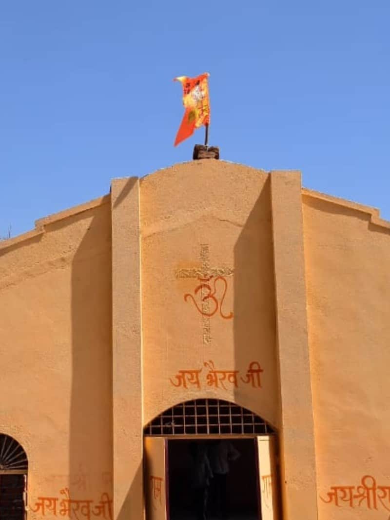 चर्च से बनें मंदिर में विराजेंगे भैरव बाबा