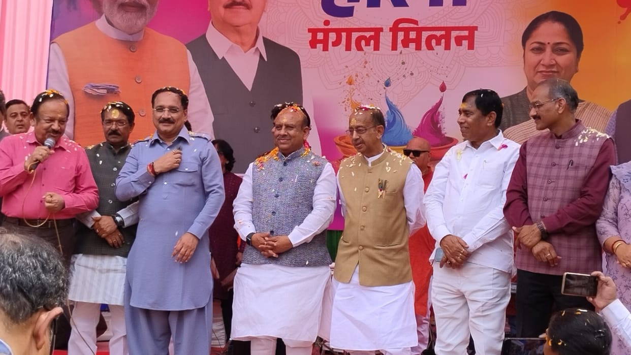 Holi: BJP leader Virendra Sachdeva says It will be a historic Holi for the people of Delhi, they will get all