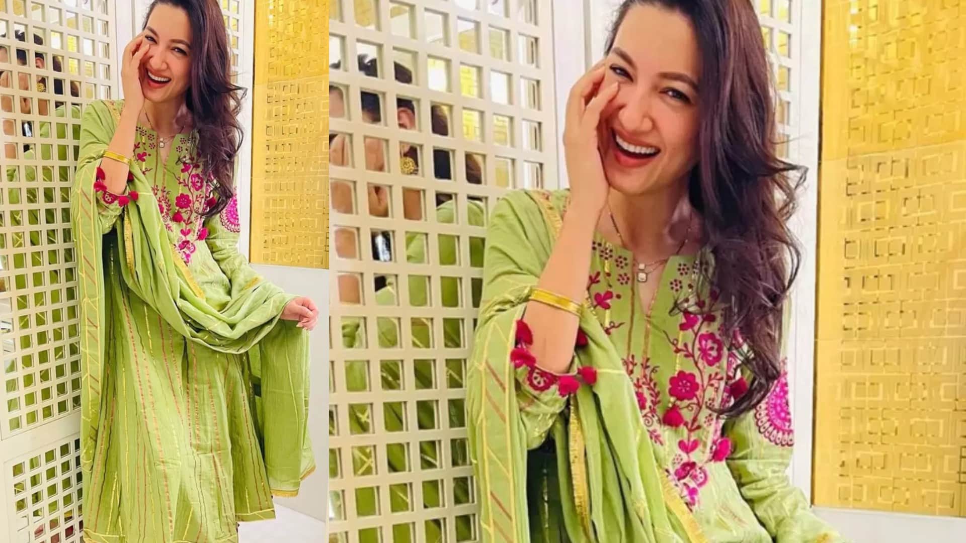 Ramadan 2025 trendy Outfit For Iftar Party inspired by Gauahar Khan