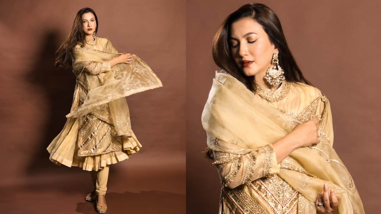 Ramadan 2025 trendy Outfit For Iftar Party inspired by Gauahar Khan