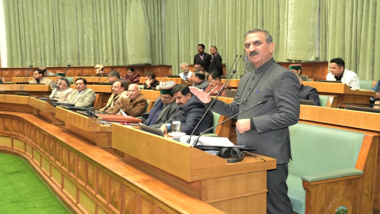 HP Assembly budget Session live updates today:  CM sukhvinder  Sukhu, jairam thakur