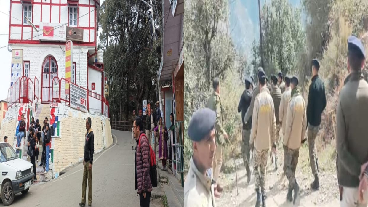 abvp and sfi students clash at himachal pradesh university heav police deployed Eight injured