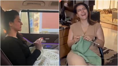 Maa Movie Actress Kajol Shares glimpse of her crochet says My version of house work